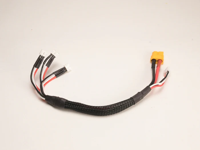 XT60 Plug 3xJST-PH Parallel Charging Cable (1-28 Mini-Z) [PN Racing] 700254