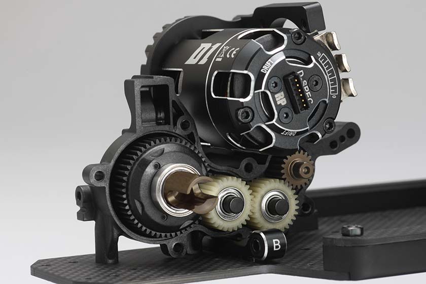 YD RD SD Resin Bevel Gear Def Differential Unit (aluminum drive cup, protector specification, assembled)  [Yokomo] Y2-500GSAA
