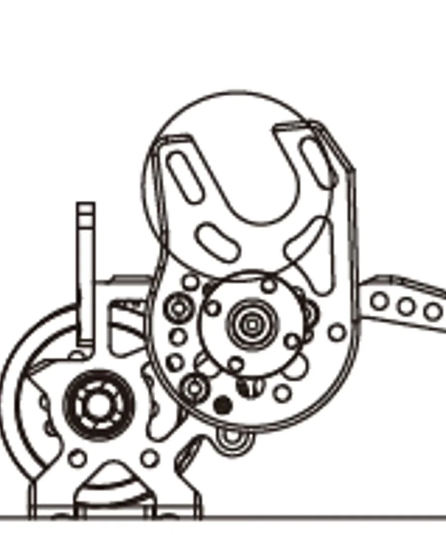 YD-2 Series Belt Conversion Kit Ver.2.2 Positive or Anti Torque Set (BLACK) [Topline] TP-537 TP-538 - Image 3