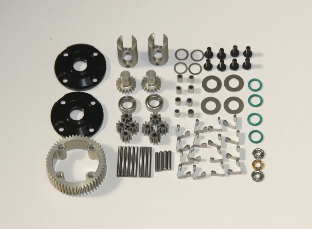 ALUMINUM C-LSD (Centrifugal) CLSD Differential Assembly Unit (RDX YD RD SD MD)[Rhino Racing] RR-600 - Image 2