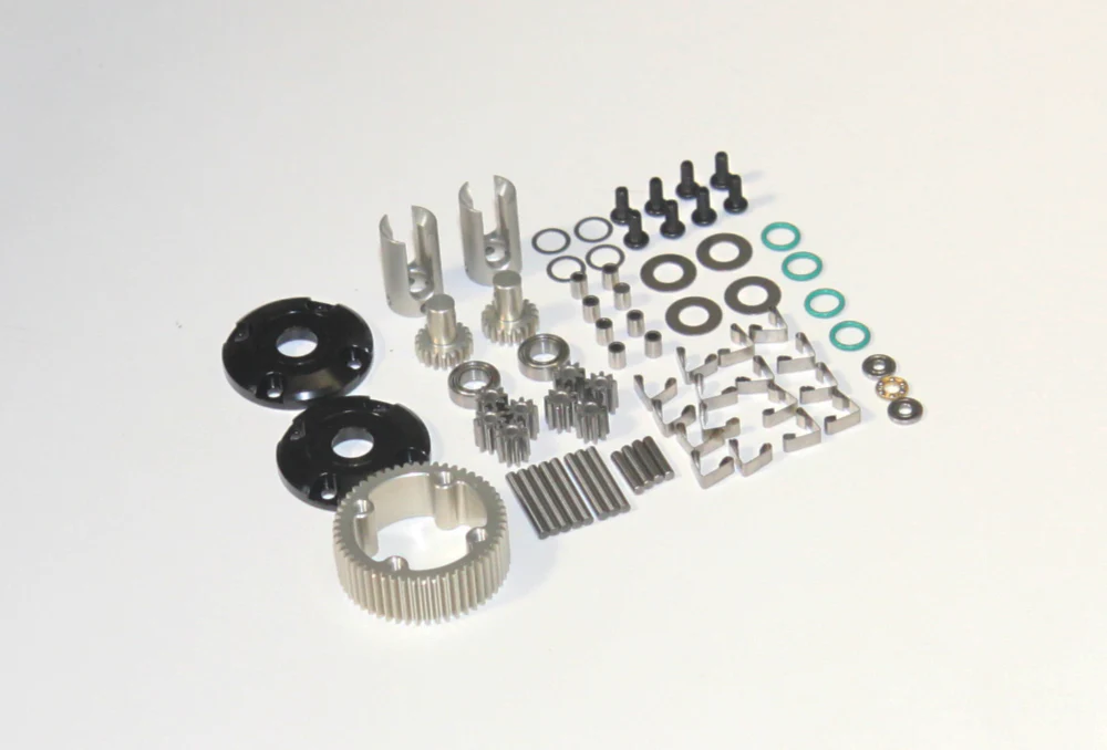ALUMINUM C-LSD (Centrifugal) CLSD Differential Assembly Unit (RDX YD RD SD MD)[Rhino Racing] RR-600 - Image 3