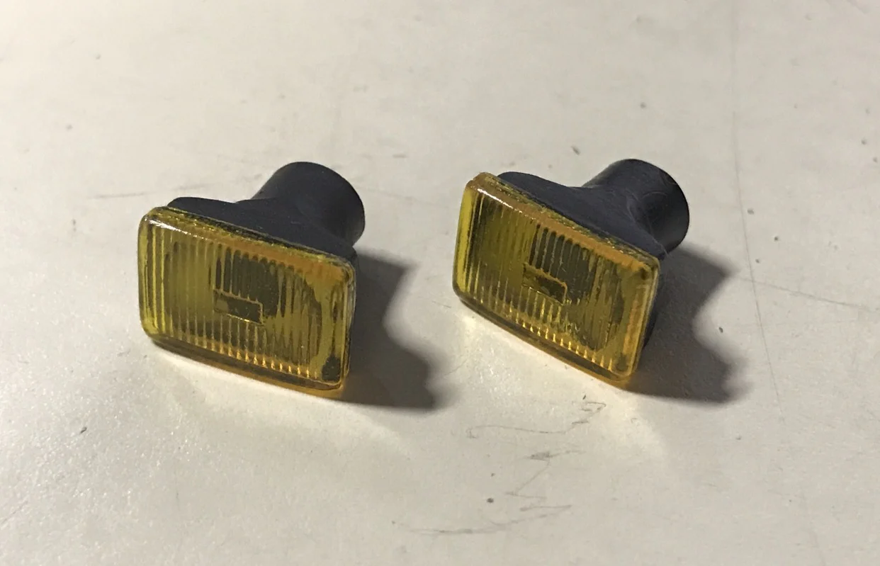 Yellow Rectangle Style Fog Lamps - Foglights (AE86 and more) [D-Craft] PT3 - Image 3