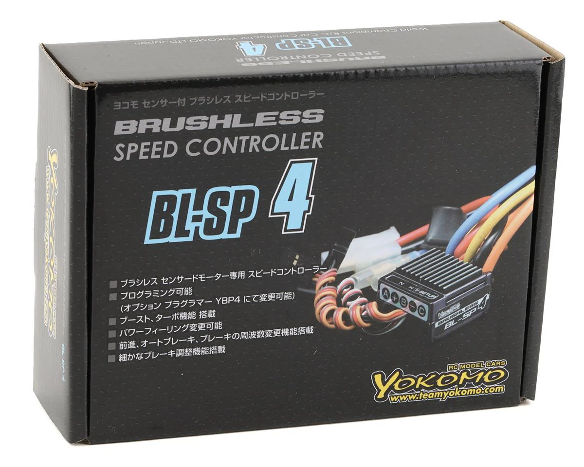 Yokomo BL-SP4 Brushless Electronic Speed Control ESC [Yokomo] BL-SP4B - Image 3