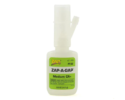 ZAP 1-4oz CA+ GLUE MEDIUM 0.5OZ [Zap] PT-03