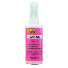 ZAP CA 2oz THIN Clear Glue LARGE BOTTLE [Zap] PT-07